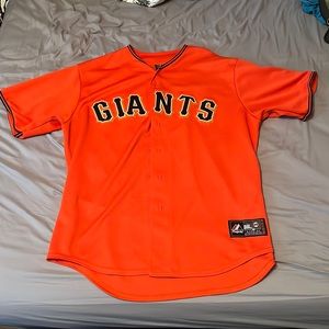 Majestic XL San Francisco Giants Men's Alt Orange (Away) Jersey